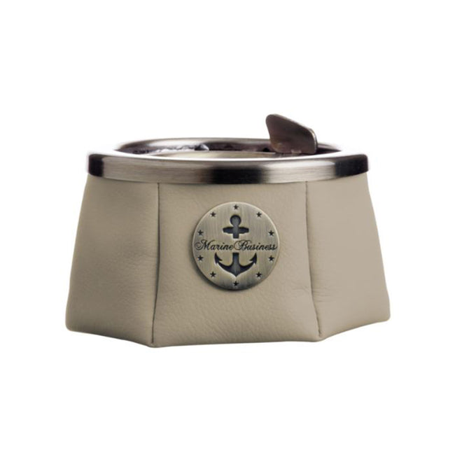 Gold Premium Windproof Ashtray with Stainless Steel Guard