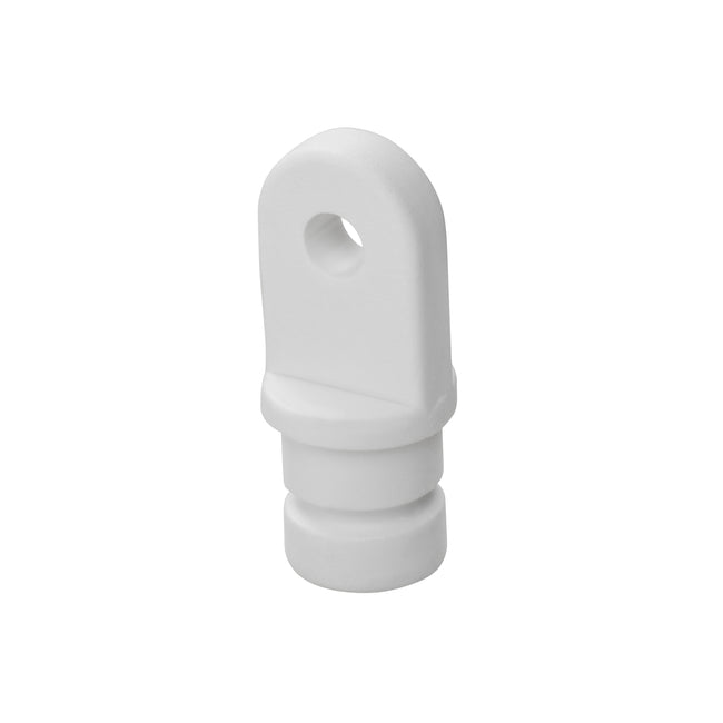 White Nylon Inside Eye End with 3/4" Tube Size