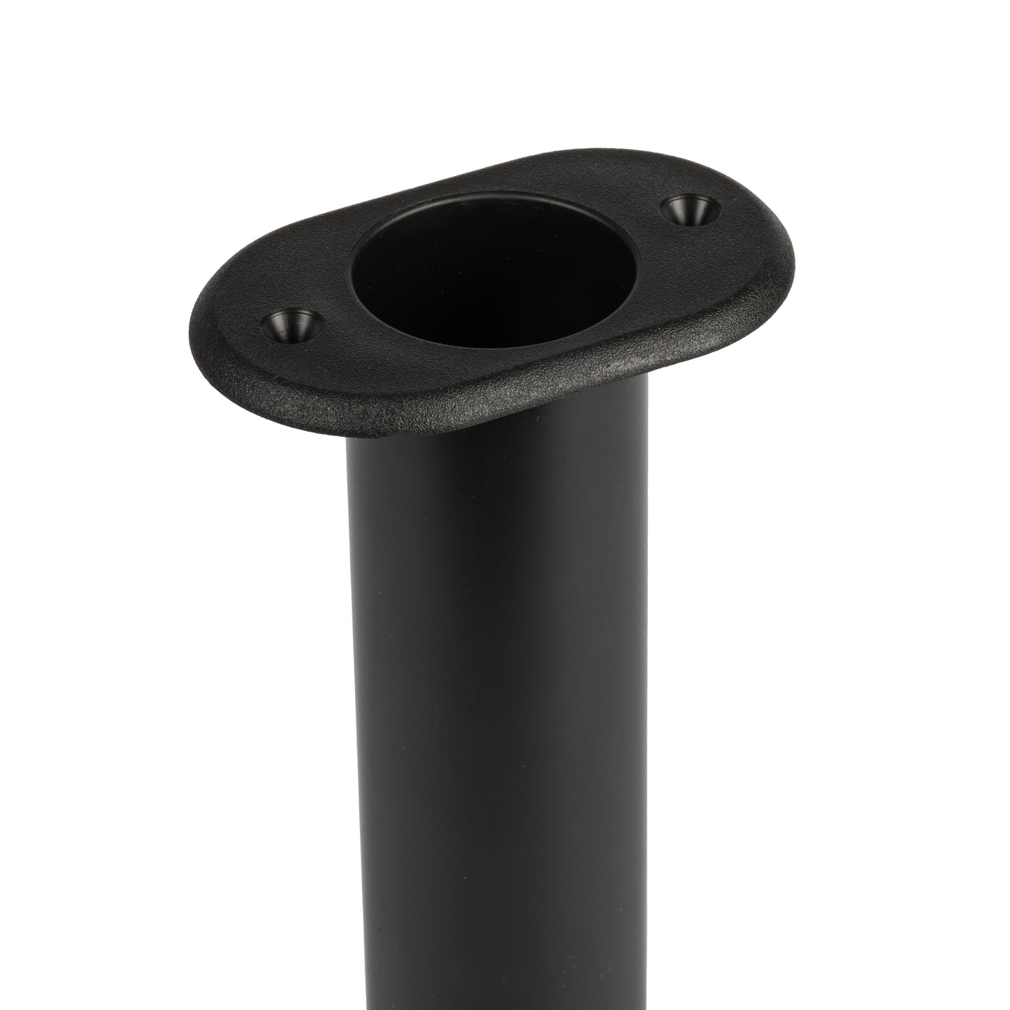 90° Black Nylon Flush Mount Rod Holder