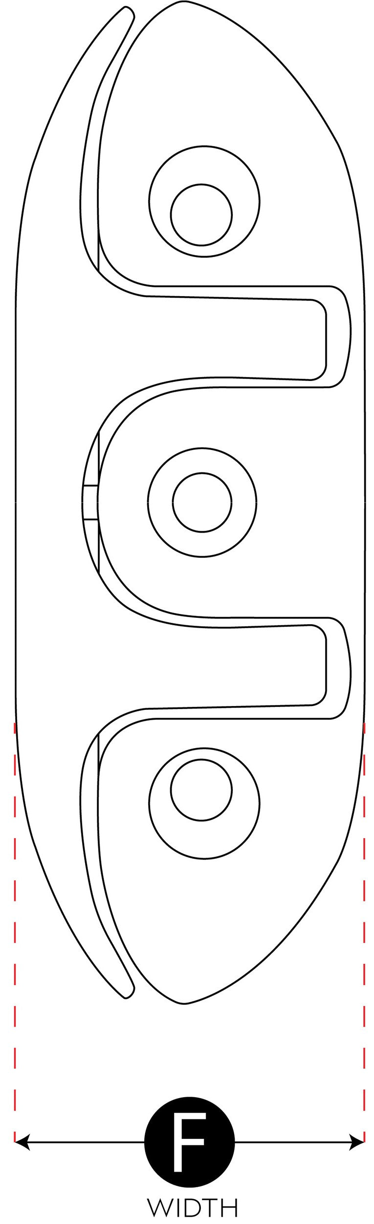 Folding Cleat (3-Hole)