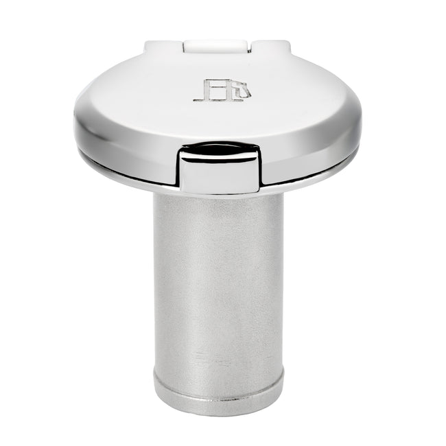 Contoured 316 Stainless Steel EPA Flip-Top Deck Fill No Vent - Gas