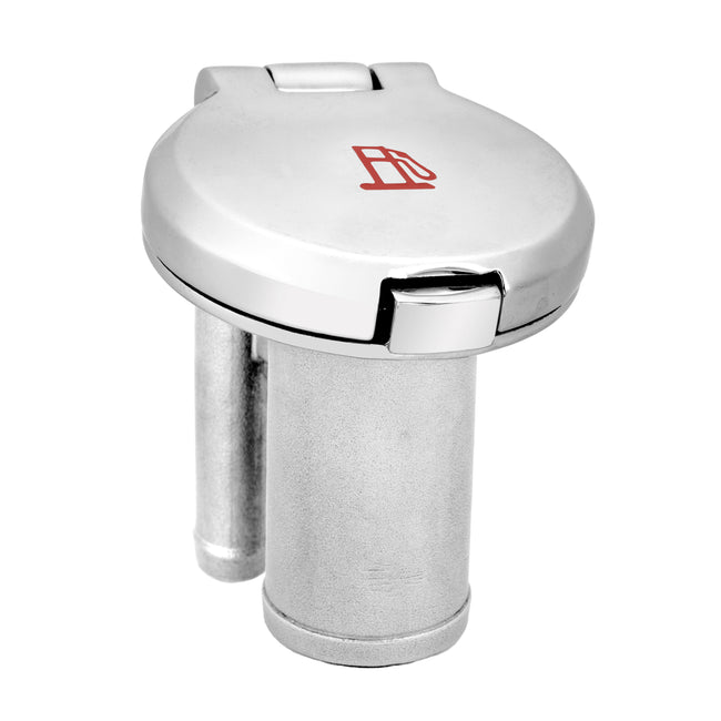 15° Contoured 316 Stainless Steel EPA Flip-Top Deck Fill - Gas