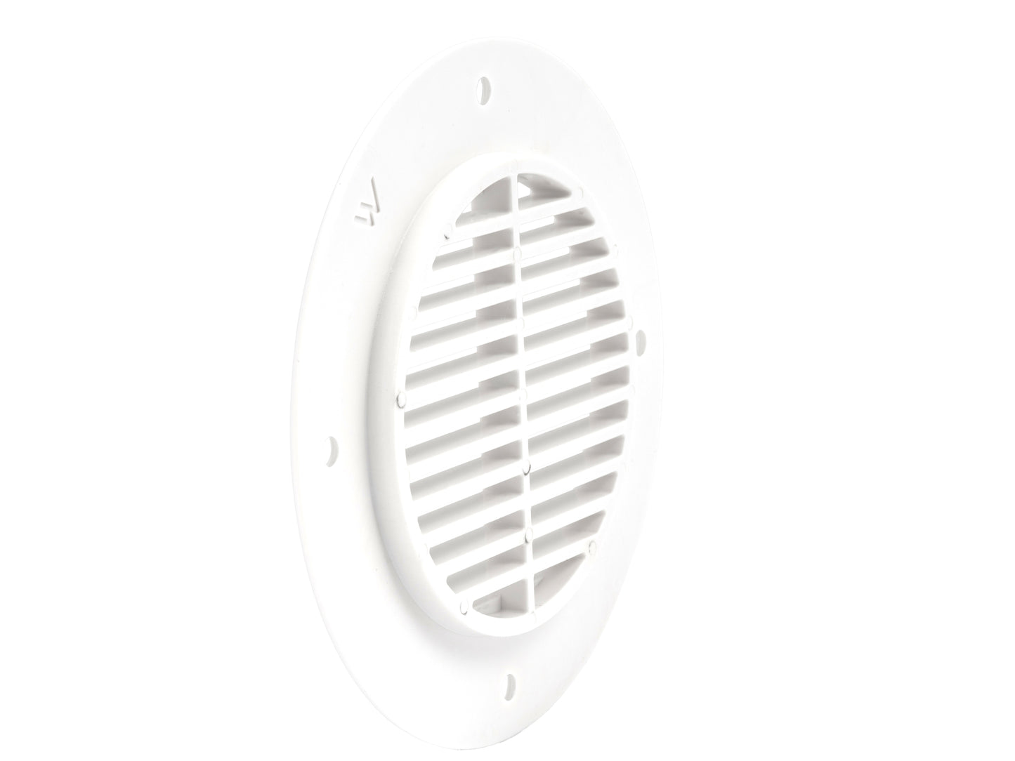 White Nylon Round Vent