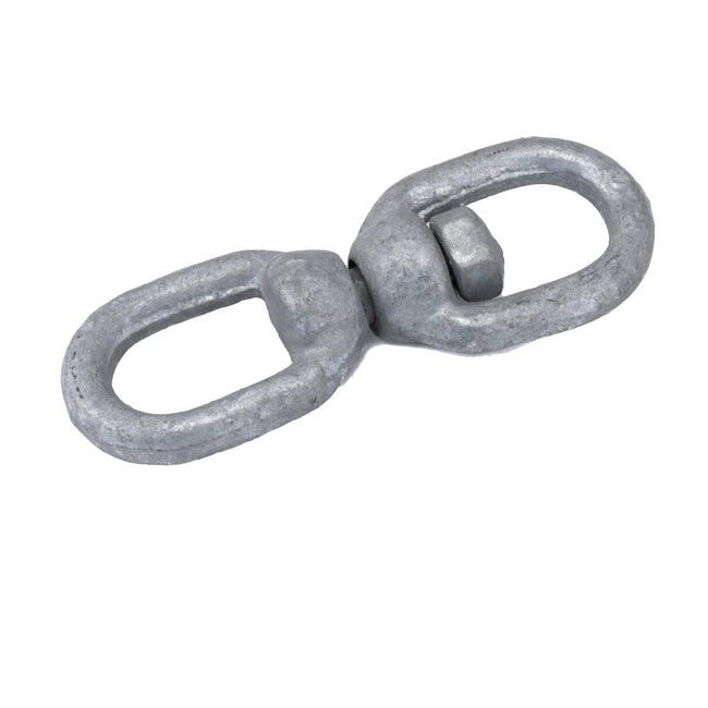 1/4" Galvanized Steel Eye to Eye Swivel