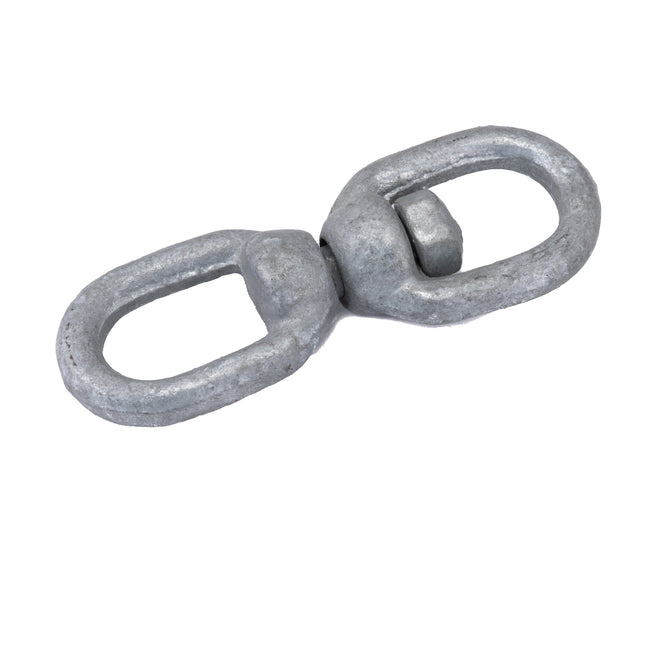 1/2" Galvanized Steel Eye to Eye Swivel