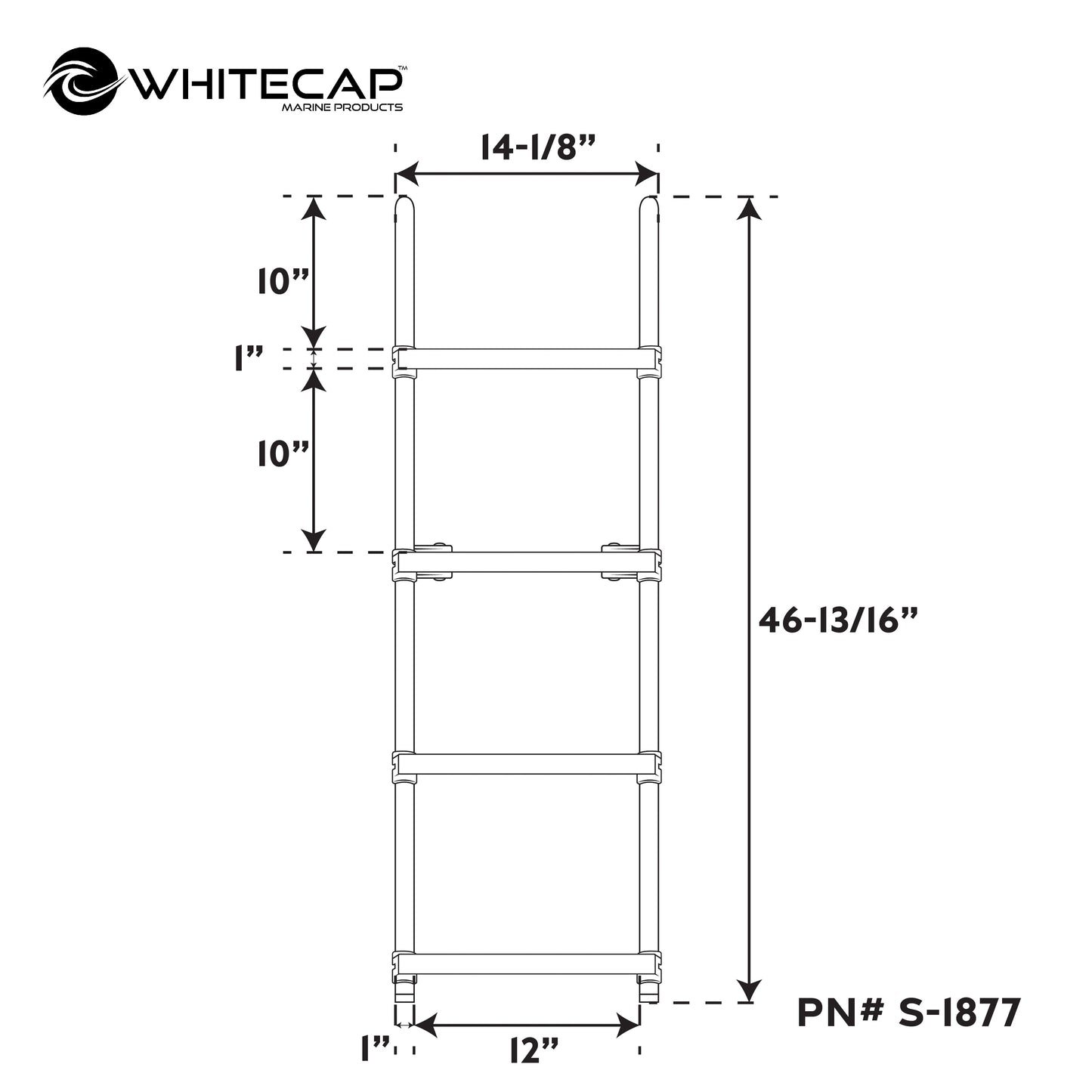 4-Step Gunwale Ladder